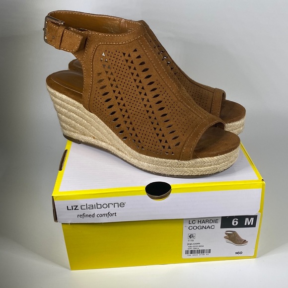Liz Claiborne Shoes Liz Claiborne Jcp Hanalei Wedge Sandals Lc